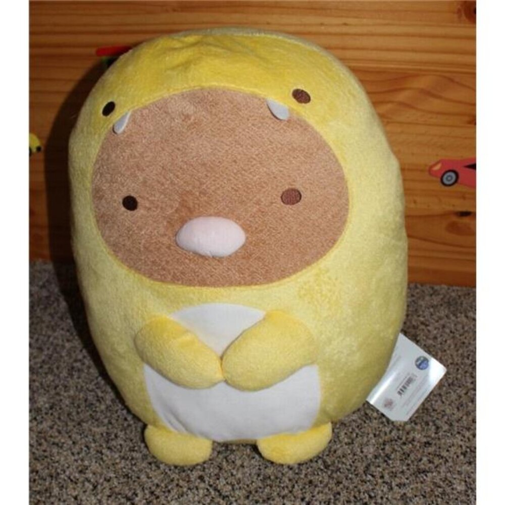 NWT Sumikko Gurashi San-X Tonkatsu Dino 16" Plush Stuffed Animal